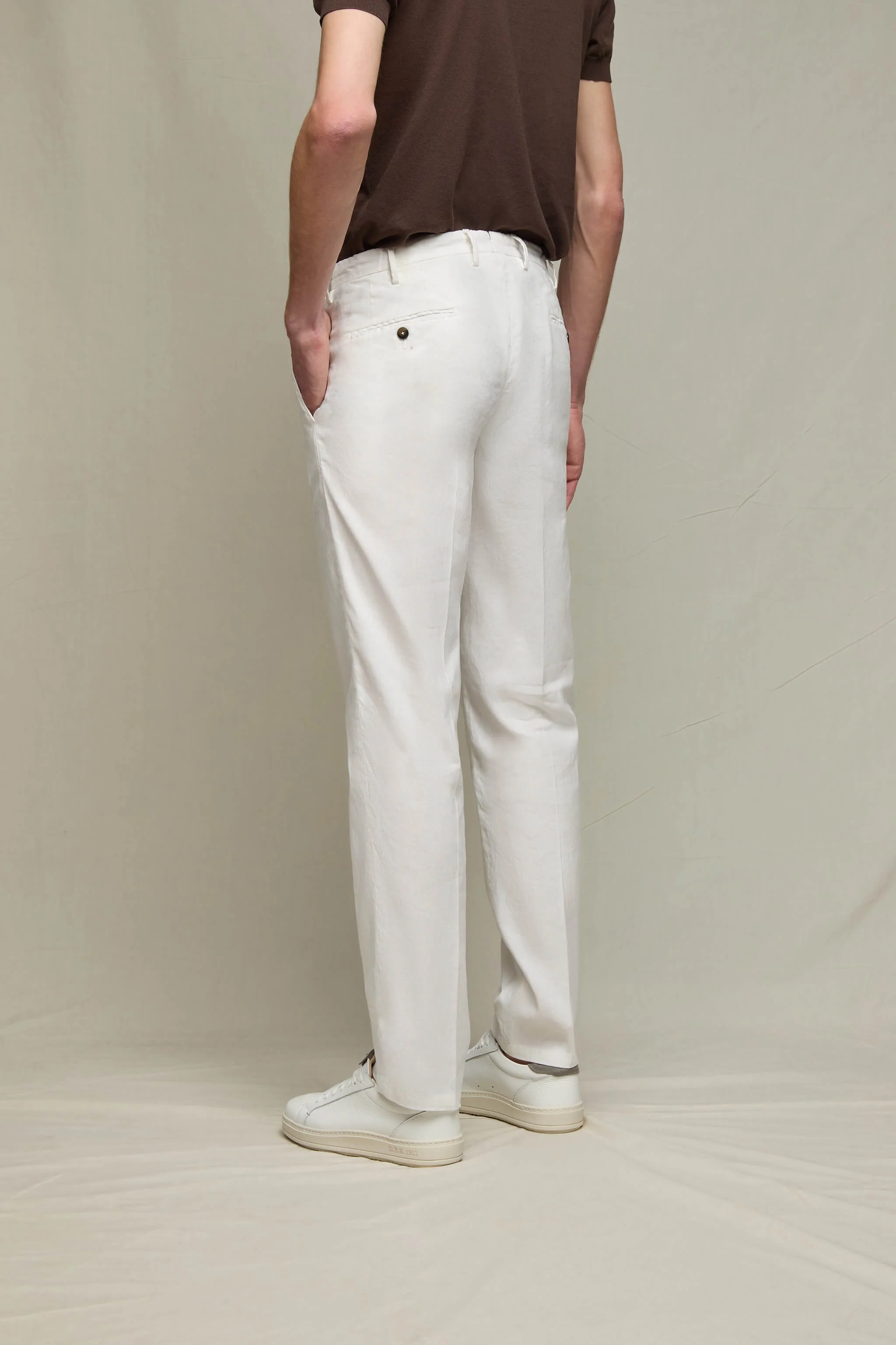 Pantalone MICHAEL tinto capo bianco - Image 2