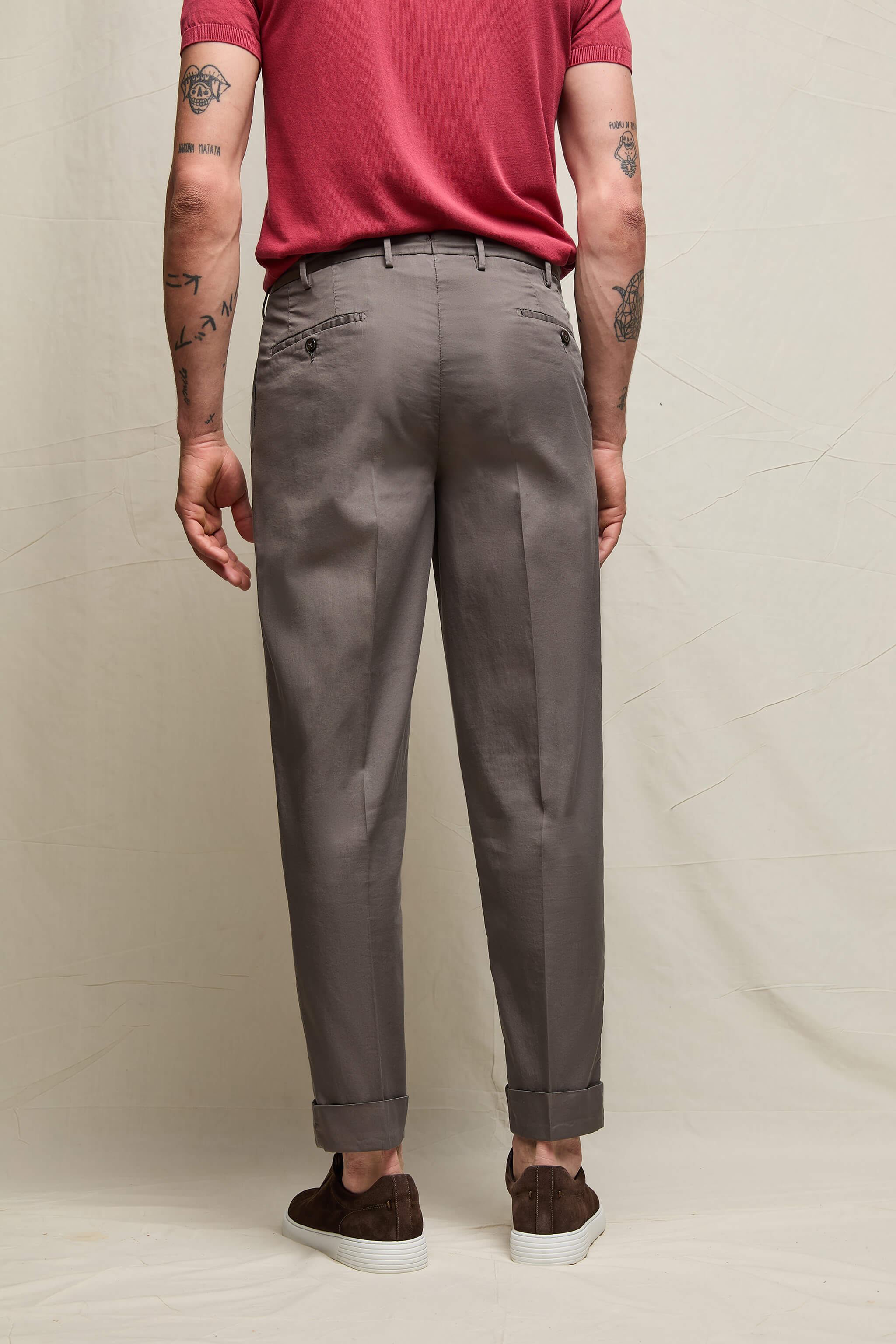Pantalone MILES tinto capo tortora - Image 2
