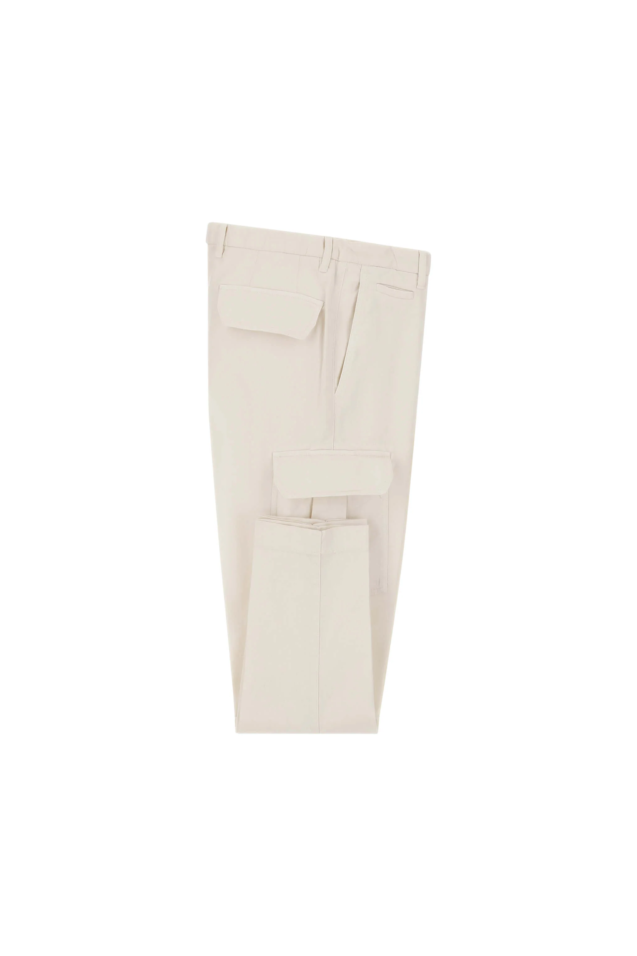 Pantalone CARGO tinto capo avorio - Image 7
