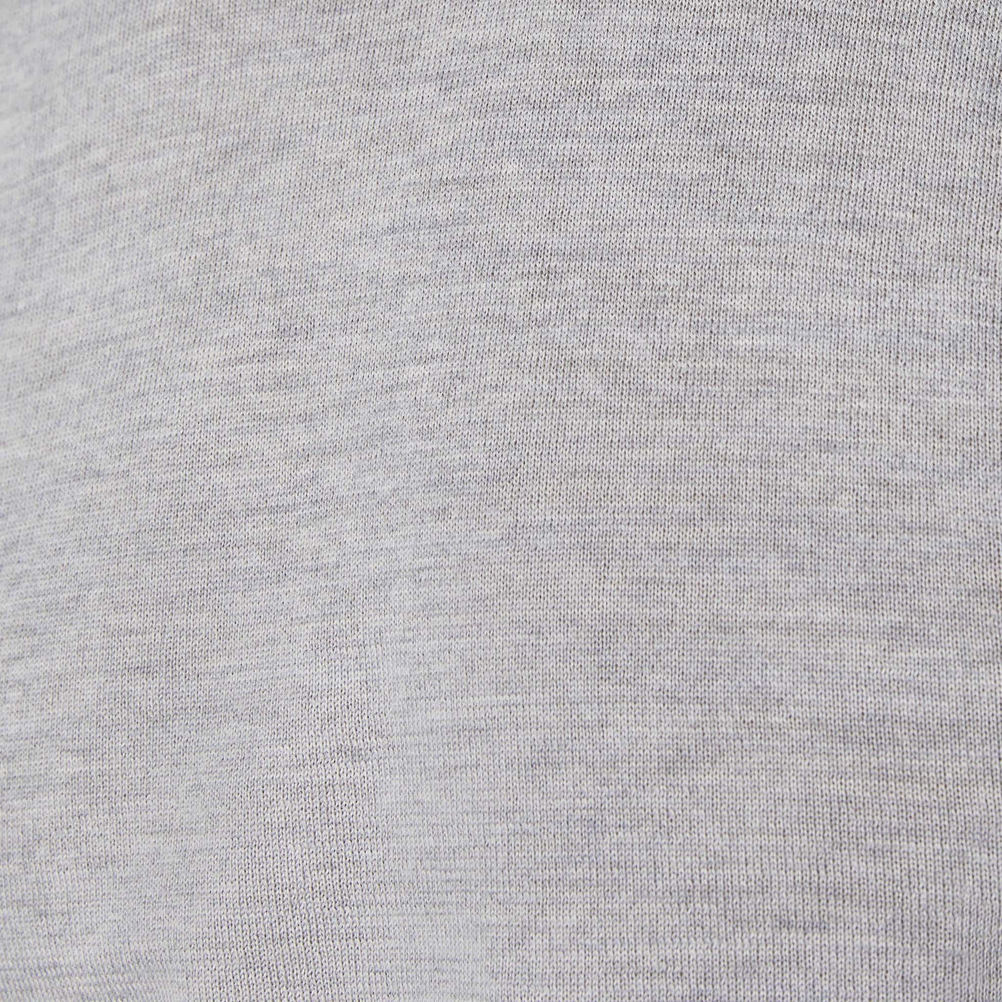 Maglia dolcevita grigio ghiaccio - Image 4