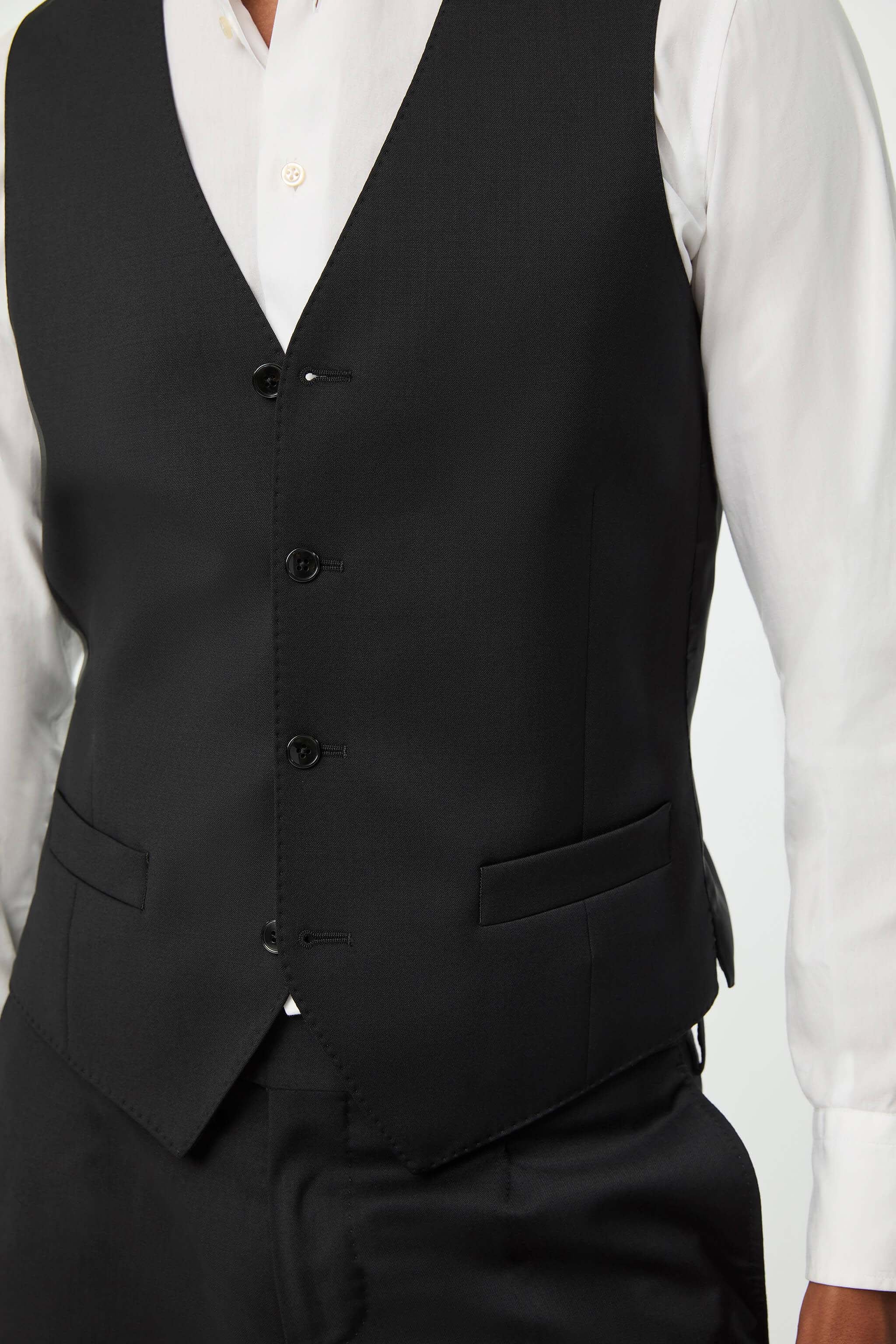 Gilet Duetto DEREK nero - Image 3
