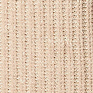 Maglione dolcevita a maglia grossa avorio - Image 4
